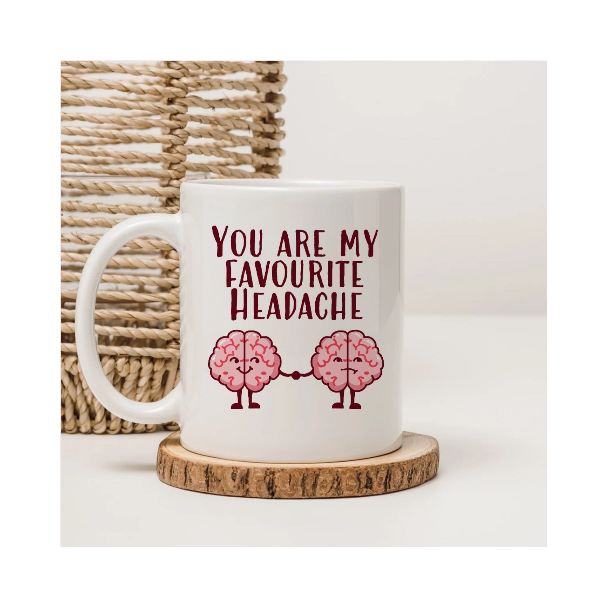 Favourite Headache Mug – Cute Couples Humour Gift