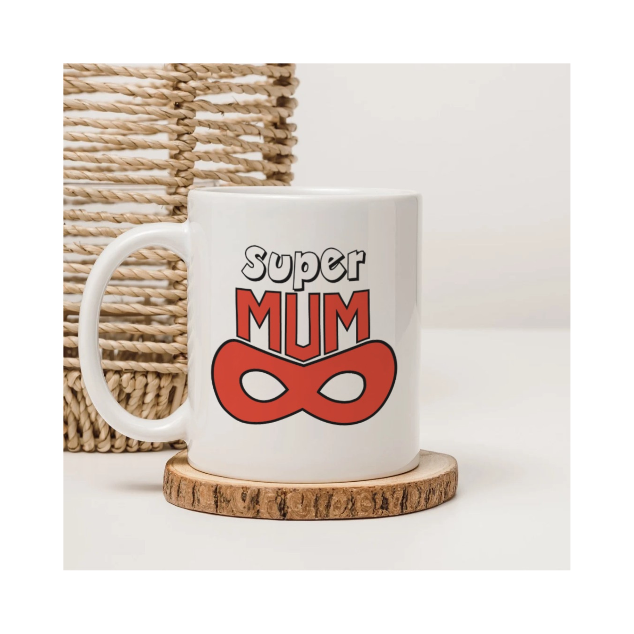 Super Mum Mug – Mother’s Day Superhero Coffee Cup Gift
